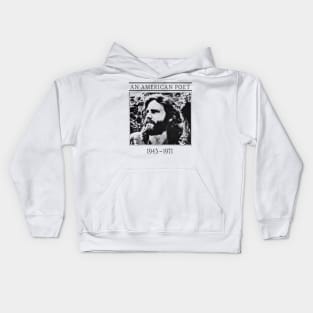 An American Poet Kids Hoodie